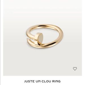 Cartier Juste un clou unisex ring size 10
